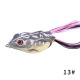 Lifelike Frog Lures 10 colors Soft Plastic Frog Lures  Fresh Water Bass Swimbait Tackle Gear