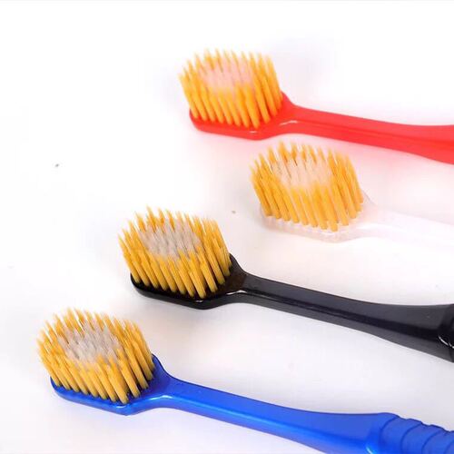 Japanese wide-head toothbrush, bamboo charcoal soft-bristle toothbrush, interdental brush, high-end single-pack department store wholesale