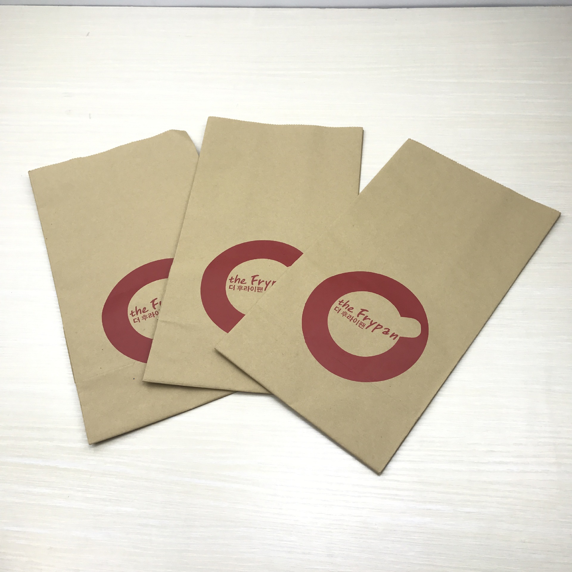 牛皮纸包装袋平底袋烘焙面包糕点牛皮纸袋方底袋平底袋厂家定制