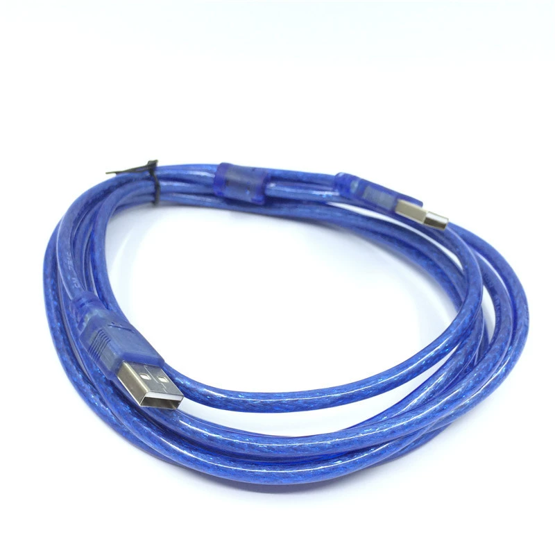 Высокоскоростной USB2.0 дата-кабель штекер A — штекер A, с магнитным кольцом, для компьютера/жёсткого диска, длина 1.5 м