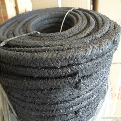 柔性石墨盘根现货供应 厂家直销定做石墨盘根 金属丝石墨盘根|ru