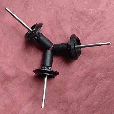 短纤倍捻机衬锭的零件 衬锭杆-0304和外张力调节器-0309