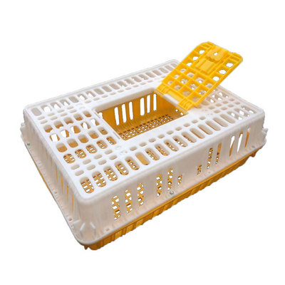 聯生廠家批發塑料雞籠家禽養殖設備加厚雞筐鴨籠輸運家禽周轉籠