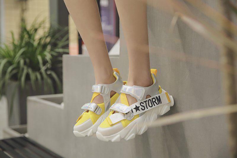 Chaussures été pour femme en Caoutchouc - Ref 3345331 Image 9