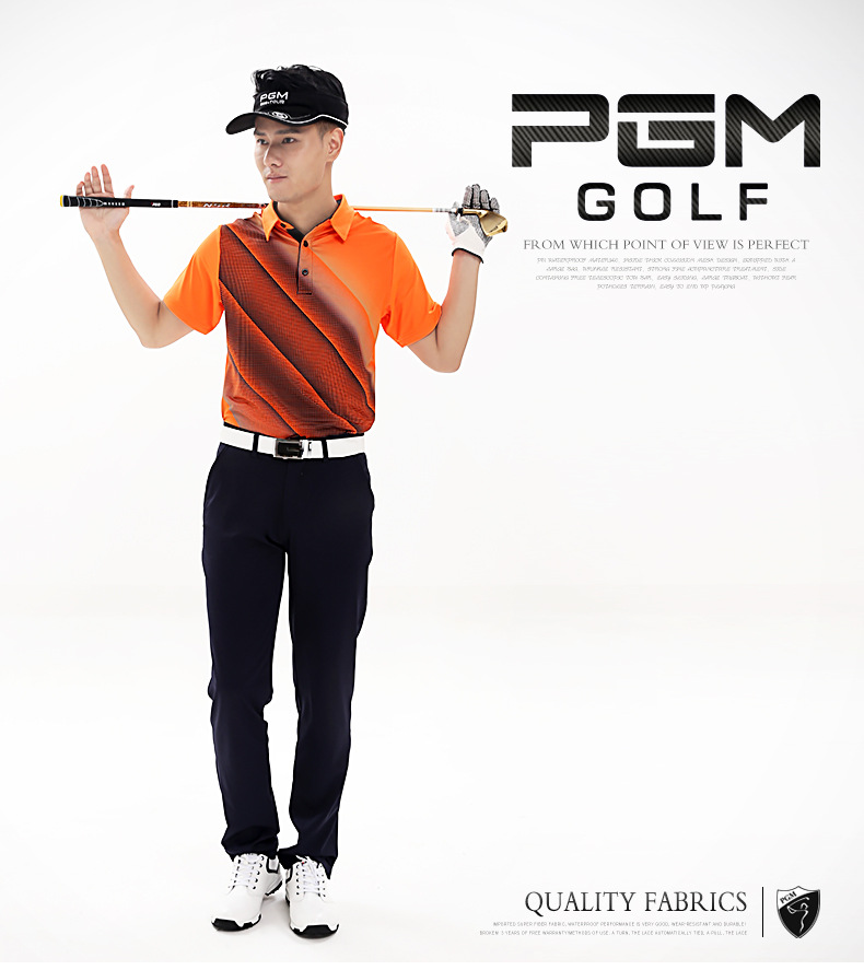 Quần golf nam ống thẳng thể thao mùa xuân hè PGM — Kuz031 màu xanh hải quân, KUZ031 xanh lam tinh khiết, KUZ031 trắng tinh chi tiết 9