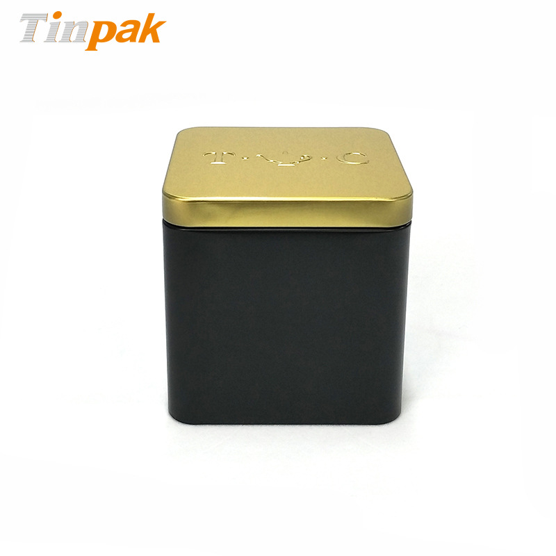 单枞金属茶叶罐绿茶茶业马口铁罐方形密封单枞茶叶铁皮罐