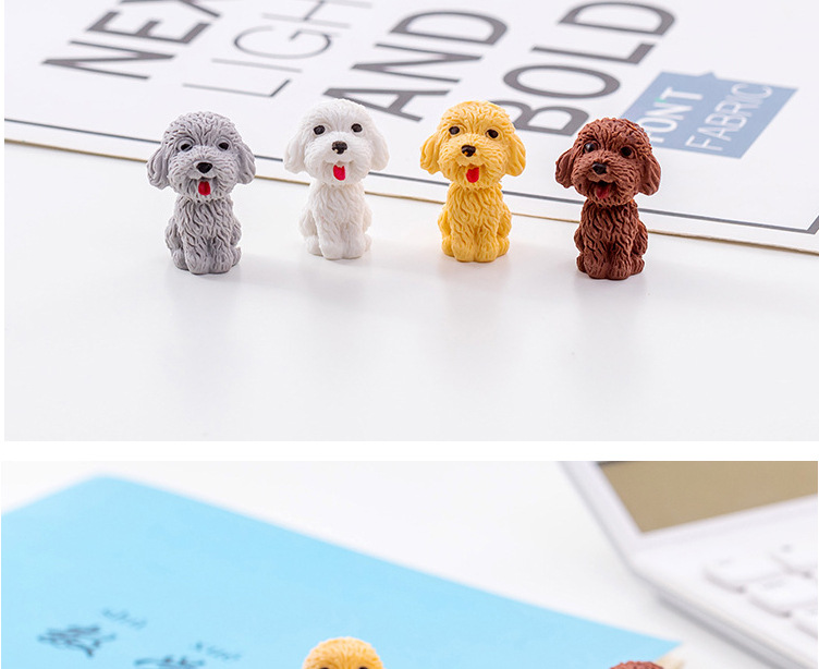 Cartoon Cute Animal Stationery Creative Children's Eraser display picture 1