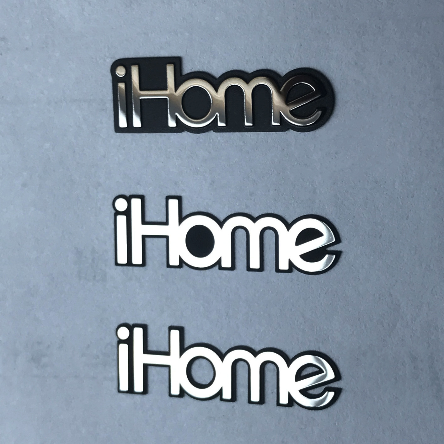 customized three-dimensional Stainless steel Corrosion sign Etching Metal Nameplate Bump Mirror sound Trademark logo identification