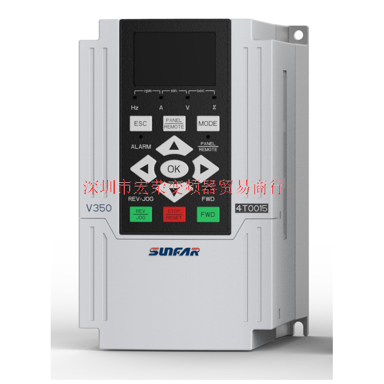 水泥袋双头缝边机用SUNFAR变频器V350-4T0015