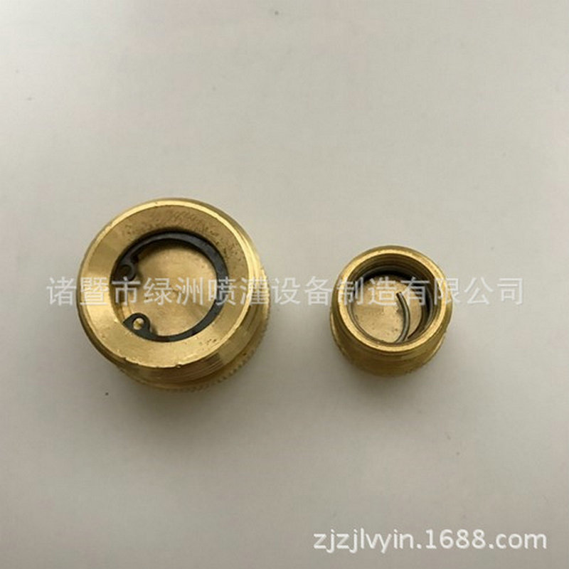 厂家直销 全铜子弹头雾状喷头 平头雾状喷头 农林灌溉喷头 LZ6026