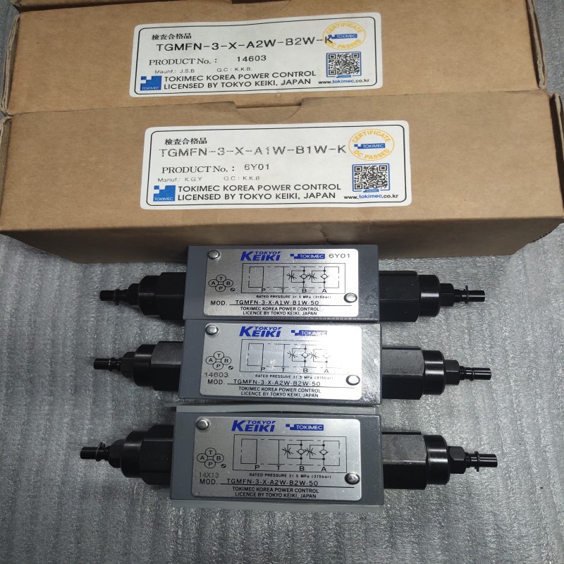 日本TOKYO KEIKI阀 TGMFN-3-X-A1W-B1W-50  TGMFN-3-X-A1W-B1W-K