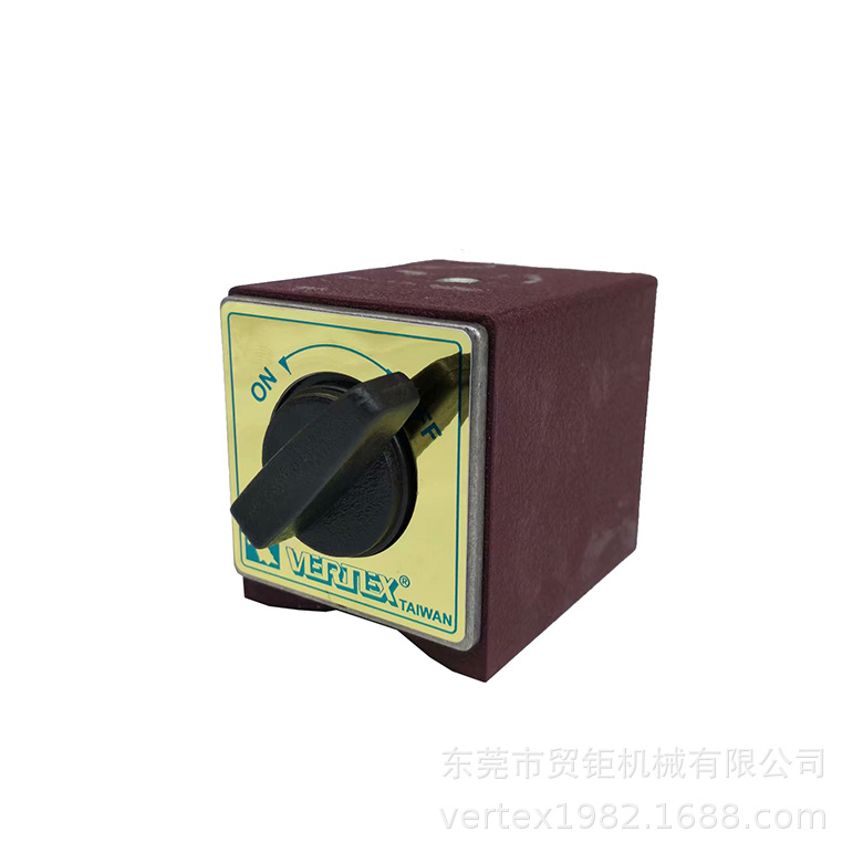 鹰牌磁力开关座 台湾鹰牌V型磁性座 鹰牌带开关磁力座VMB-00/11