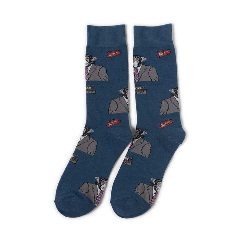 65g Weight Socks Classification Socks Lingerie Type Cotton (more than 50%) Fabric Type A Pair Quantity Casual, Daily Occasion Animal, Color Block Pattern All Seasons Season Unisex Gender Cute Style A Pair Cute Unisex Animal Color Block Cotton (more Than 50%) Crew Socks 14