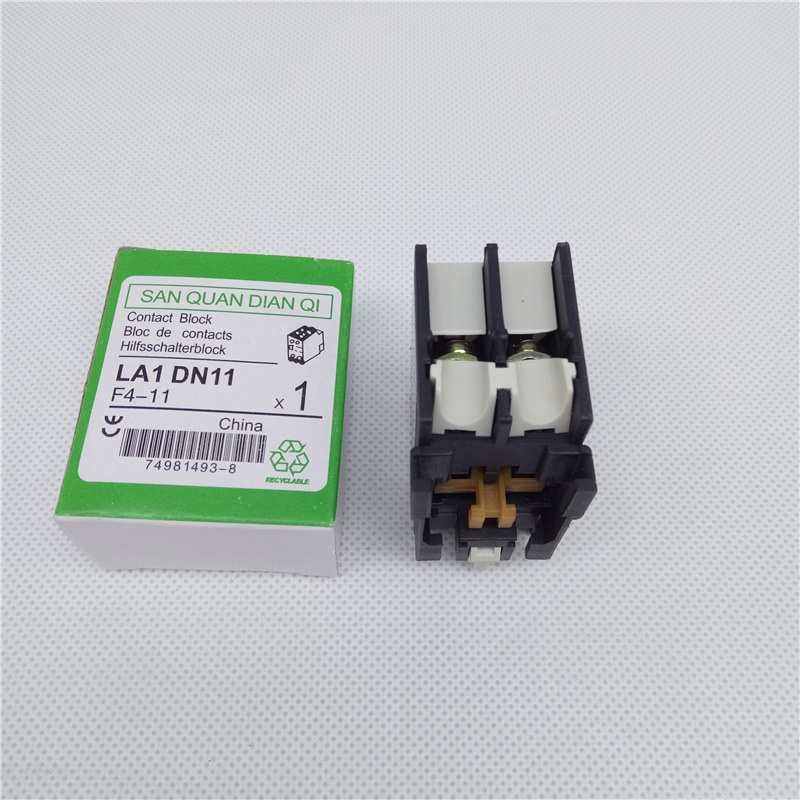 3C认证高品质交流接触器 辅助触头组LA1/ DN11/ F4-11 02|ms