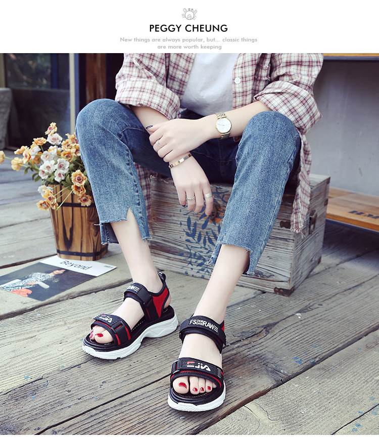 Chaussures été pour femme en Caoutchouc - Ref 3345192 Image 26