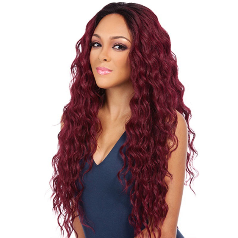 European and American Style Wig HotSelling MidLength African Small Curly Wig Black Wine Red MultiColor Curly Hair Factory Direct Salespicture16