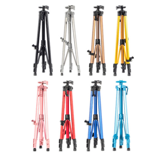 Brandt colored aluminum alloy painting easel small hand-crank portable retractable folding sketching board stand tripod wholesale