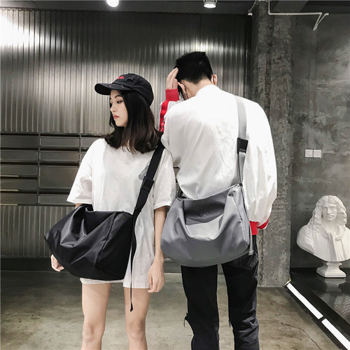 Fitness bag luggage bag yoga bag large capacity foldable short-distance women's travel bag men's sports bag logo
