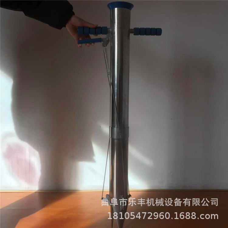 合并操作不锈钢移栽器  不需要弯腰完成种植机 蔬菜种植栽苗器