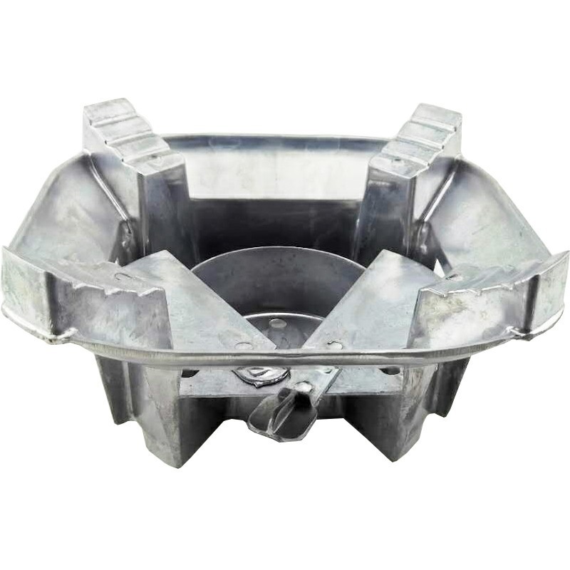 厂家批发铝合金四方型酒精炉方形铝酒精炉四方型铝酒精炉直批全国|ms