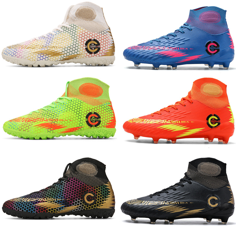 Zapatillas de entrenamiento de fútbol para jóvenes y estudiantes de la élite del Pato Mandarín, zapatillas de clavos largos para hombre, zapatillas deportivas_voghion.com