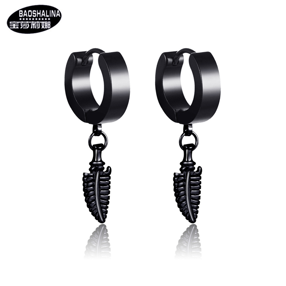 Fashionable earrings stainless steel