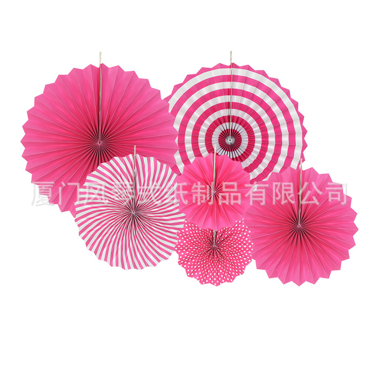 纸扇套装-六支装-八-750