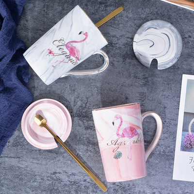 Marbling Ceramic cup new year gift Coffee cup lovers Water cup ceramics Mug