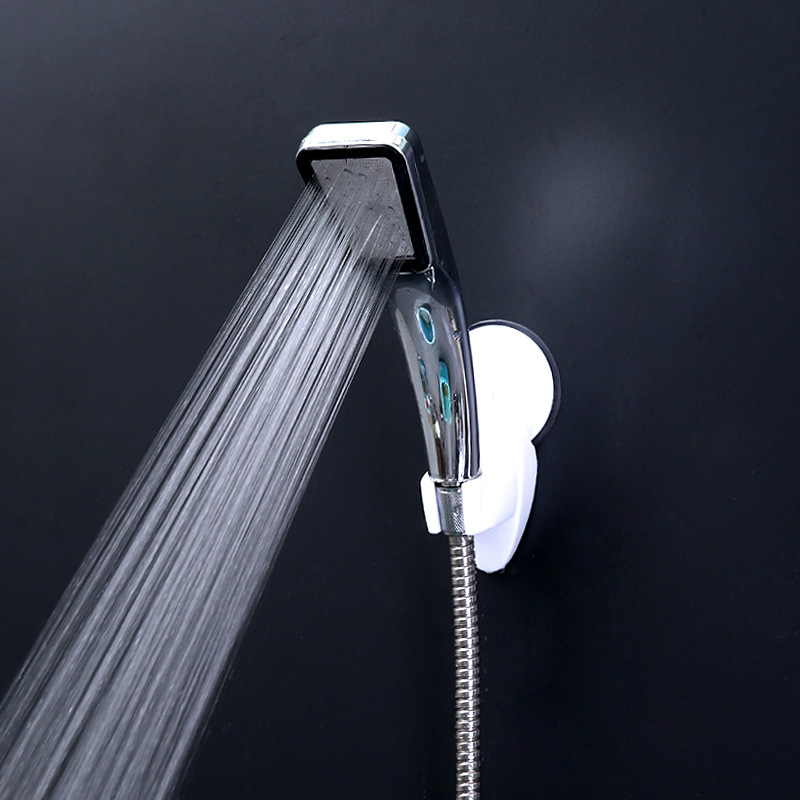 创意300孔增压浴室喷头手持节水方形花洒卫浴配件卫生间淋浴喷头