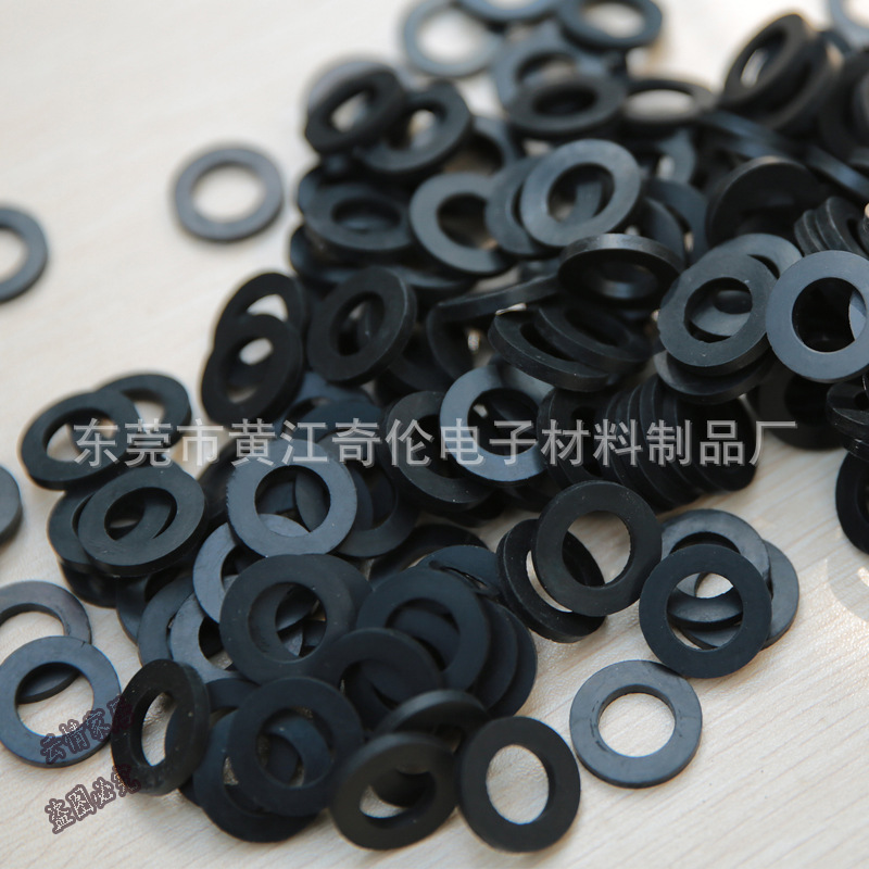 Black white nylon waterproof non-slip wear-resistant plastic washer