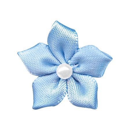 Yao Ming flor decoración hecha a mano cinta flor acabado horquilla decoración pequeña flor ropa interior ropa textil accesorios regalo embalaje