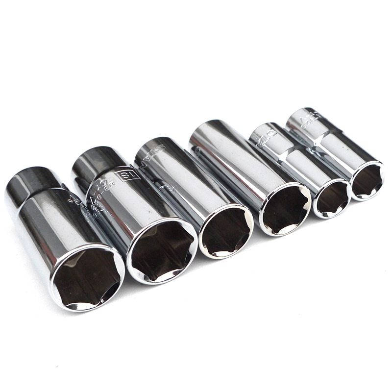 10mm系列公制6角长套筒,19mm/史丹利