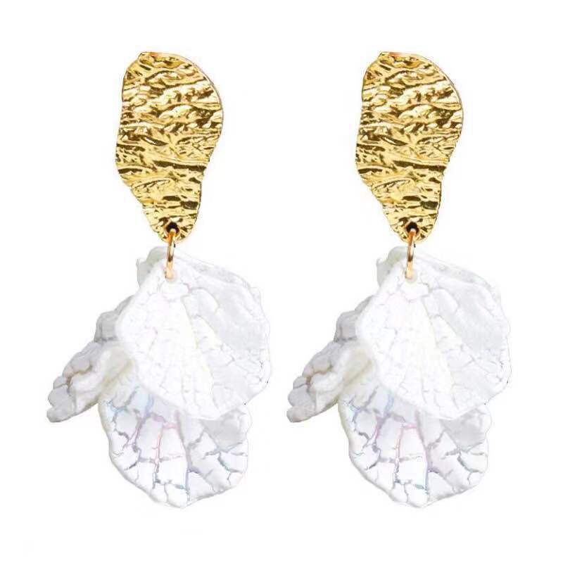 Flower Long Earrings