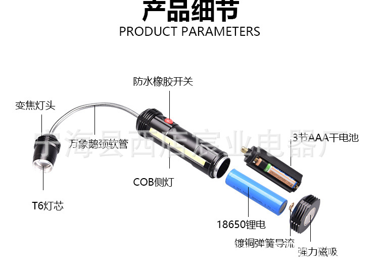 Torche de survie 10W - batterie 2000 mAh - Ref 3398984 Image 21