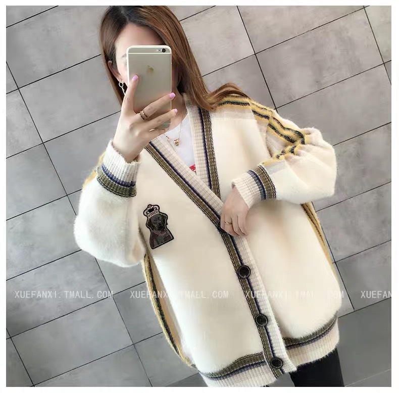 Pull femme en Cheveux de vison - Ref 3414626 Image 11