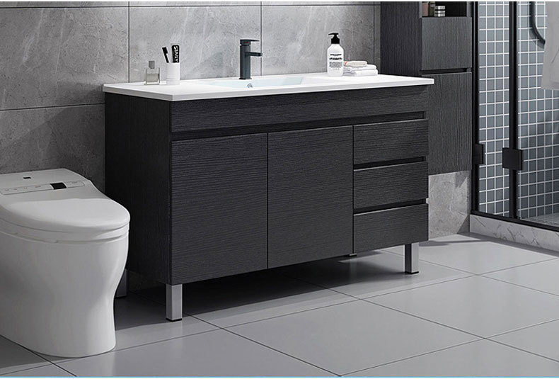 厂家直销柜脚铝合金哑光亮光黑色方形可调加厚浴室柜橱