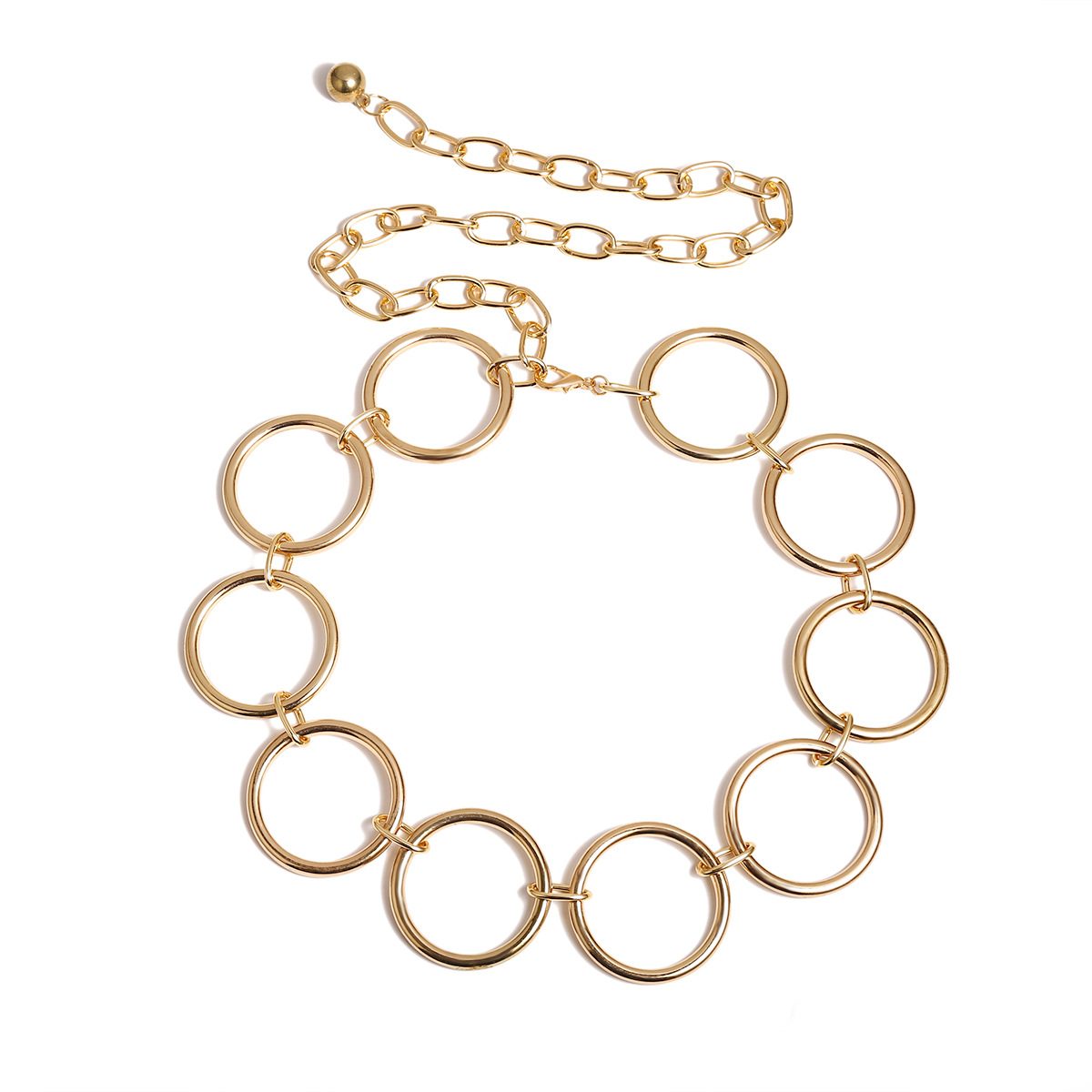 Geometric Body Chain Female Ring Acrylic Phase Waist Chain Wholesales Fashion display picture 13