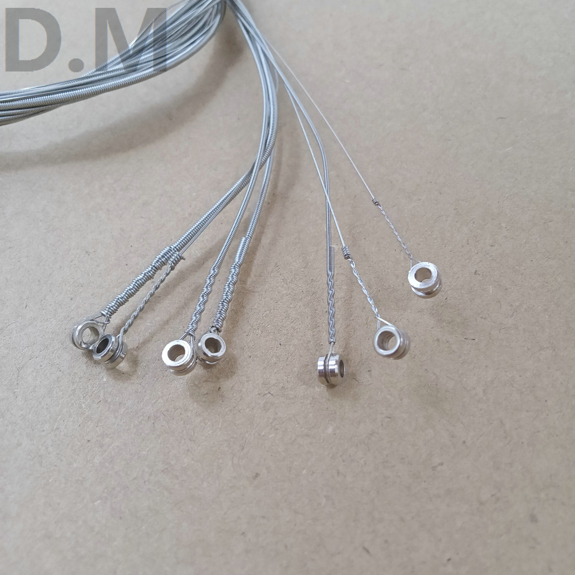 7 cuerdas de cuerda de guitarra eléctrica de siete cuerdas de guitarra eléctrica cuerda de acero de alta calidad hexagonal cuerda de guitarra eléctrica embalaje independiente