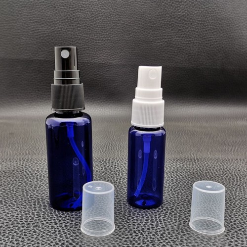Wholesale 10/20/30/50/100ml blue PET plastic spray bottle light-proof spray bottle potion spray bottle