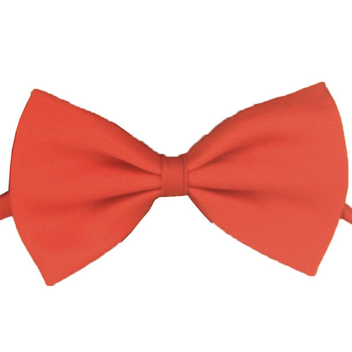 Multi-color solid polyester adult men women children pets universal bow tie performance team group bow wholesale