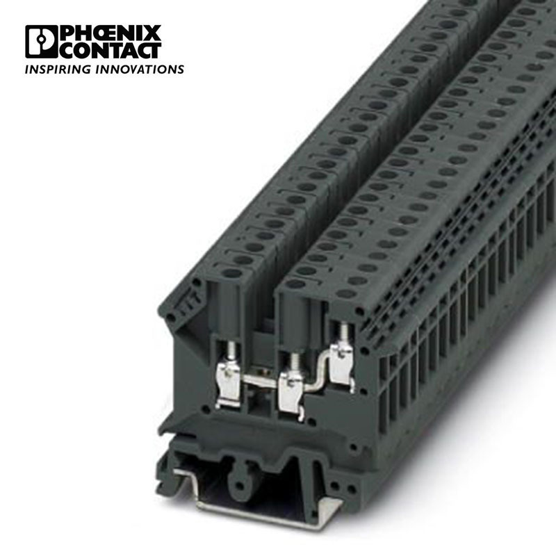 菲尼克斯 4平方螺钉连接深灰色凤凰端子TB 4-TWIN I-3246502