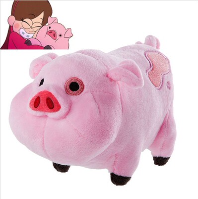 Gravity Falls Weird Town doll Plush Cute Pink Pig doll a doll