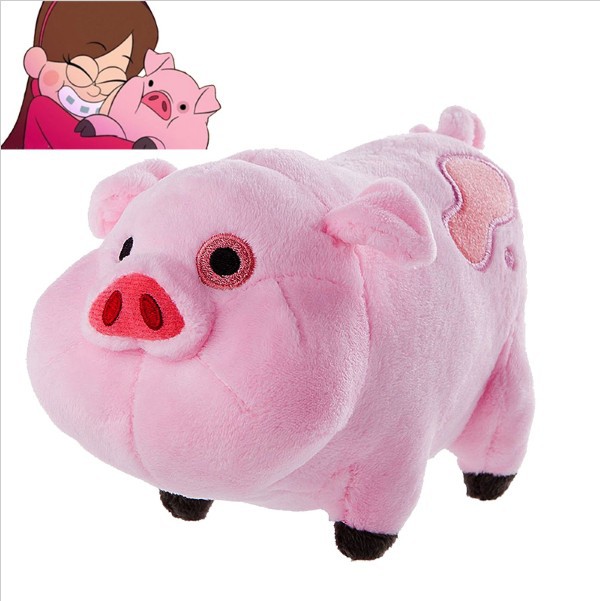 Gravity Falls Weird Town doll Plush Cute Pink Pig doll a doll