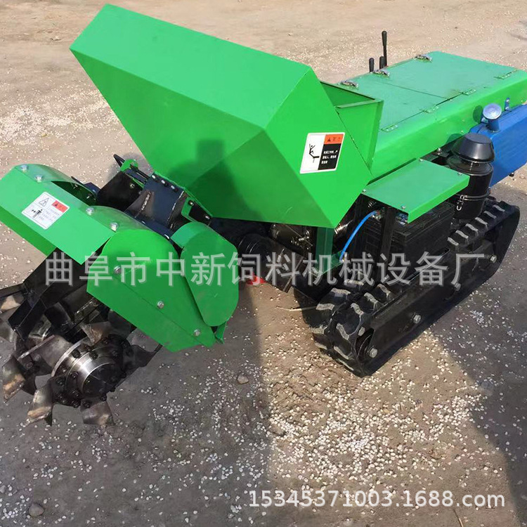 果园四驱开沟机旋耕机优质耐用 山药开沟机适用大棚果园