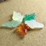 手工天然东陵玉发簪配件