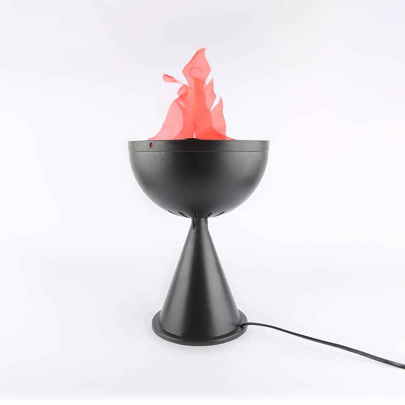 SHalloween Decoration Props Bar Atmosphere Display Supplies LEDSimulation Brazier Flame Lamp