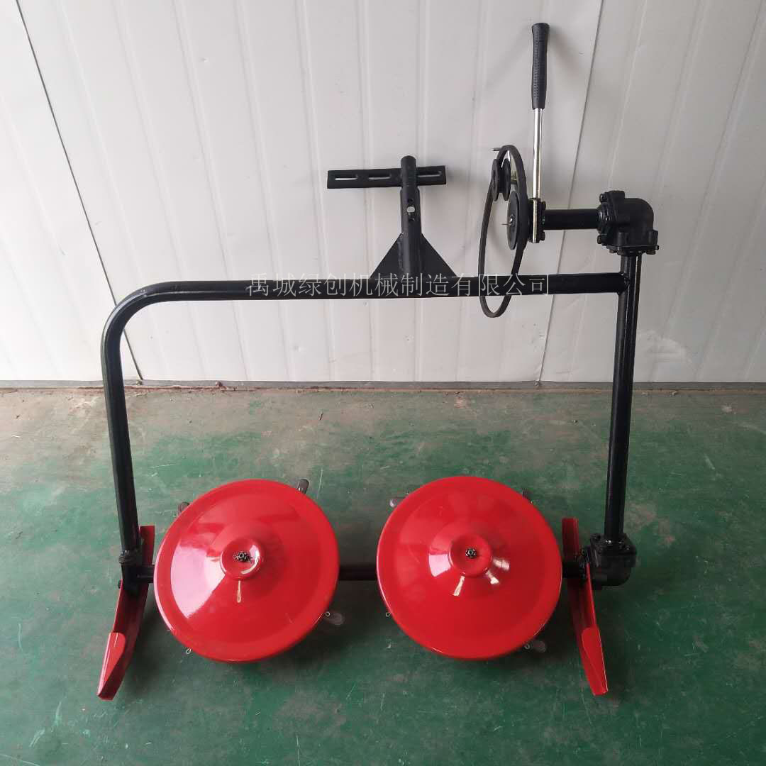 手扶圆盘割草机农牧场割草机果树林绿化带除草机苜蓿杂草收割机