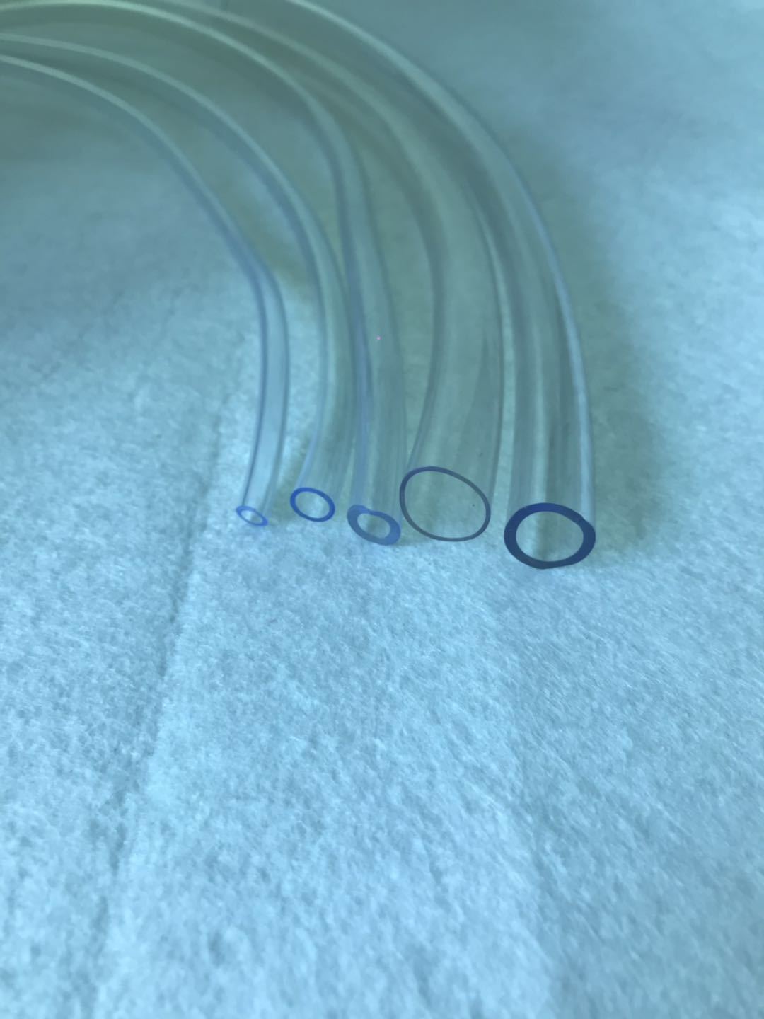 磨砂雾面PVC软管 雾状透明磨砂PVC管