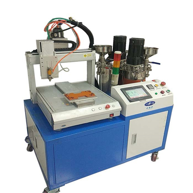 供应双液小型自动灌胶机 双组份微型自动点胶机 AB胶小胶量灌胶机