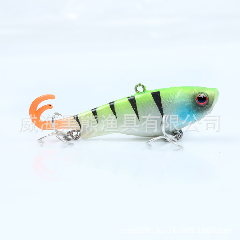 Sinking Grubs fishing lure Soft Minnow Baits Fresh Water Bass Swimbait Tackle Gear